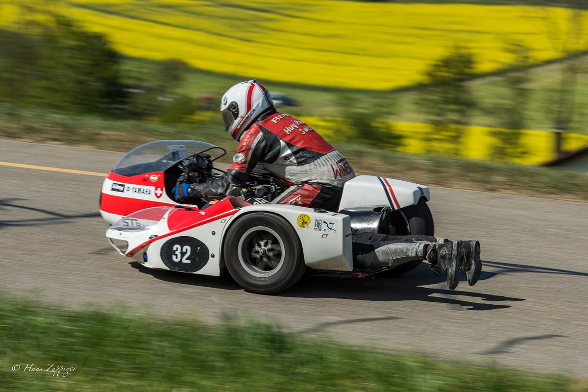 Seitenwagenklasse bei der 2. Auerberg Klassik