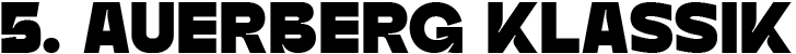 5. Auerberg Klassik 2027 Logo